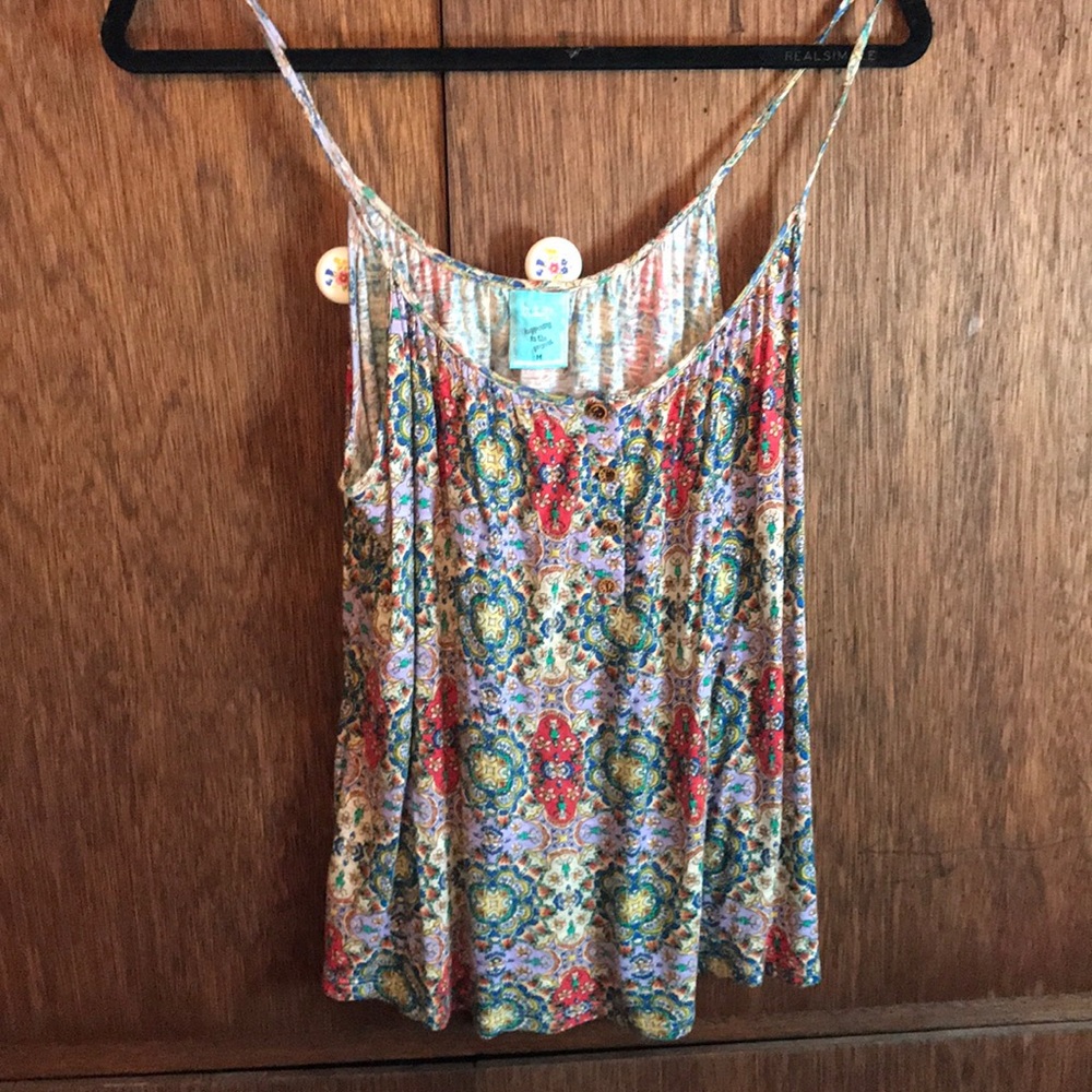 Printed tank top